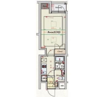 東京都荒川区町屋５丁目 賃貸マンション 1K