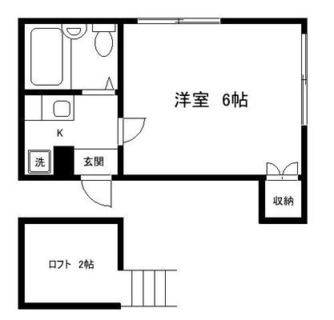 東京都荒川区荒川２丁目 賃貸アパート 1K