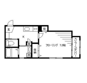 東京都荒川区東尾久１丁目 賃貸マンション 1K