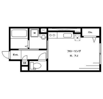 東京都荒川区荒川４丁目 賃貸マンション 1R