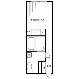 東京都荒川区町屋３丁目 賃貸マンション 1R