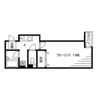 東京都荒川区町屋５丁目 賃貸マンション 1K