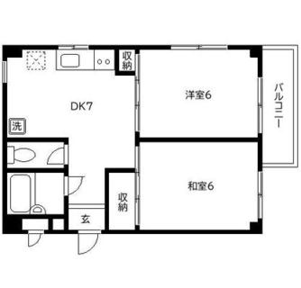 東京都荒川区東日暮里２丁目 賃貸マンション 2DK