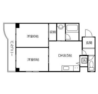 東京都荒川区西日暮里１丁目 賃貸マンション 2DK