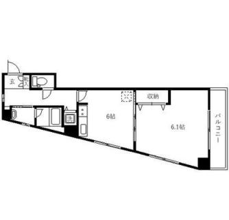 東京都荒川区西日暮里２丁目 賃貸マンション 1DK