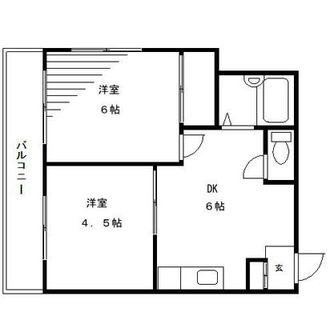 東京都荒川区町屋６丁目 賃貸マンション 2DK