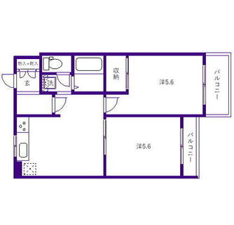 東京都荒川区東日暮里３丁目 賃貸マンション 2DK