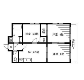 東京都荒川区荒川６丁目 賃貸マンション 3DK