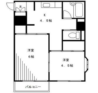 東京都荒川区荒川３丁目 賃貸マンション 2K