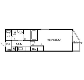 東京都荒川区町屋５丁目 賃貸マンション 1K